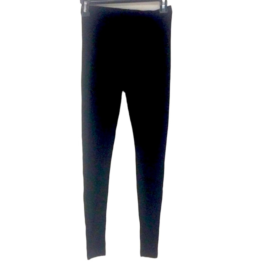 🌞 Forever 21 vintage y2k shimmery glitter effect black leggings women size S